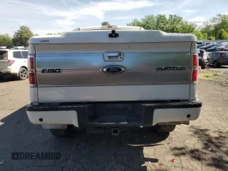 2013 Ford F-150 XL with VIN 1FTFW1ETXDFC95631, listed as a Copart auction lot 60252685 with 136,427 mi miles and Salvage title. Bid and sale history available at DreamBid. Image 6.