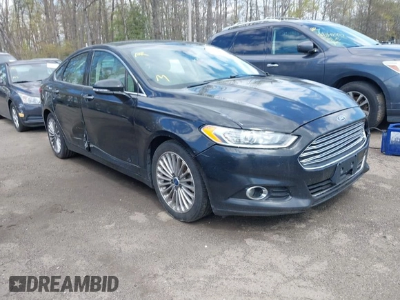 2015 Ford Fusion Titanium with VIN 3FA6P0D99FR300200, listed as a IAAI auction lot 42037306 with 232,095 mi miles. Bid and sale history available at carsss.com. Image 1.