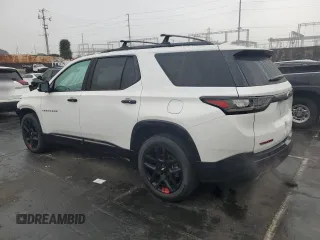 2021 Chevrolet Traverse Premier with VIN 1GNERKKW7MJ125125, listed as a Copart auction lot 86827644 with 62,998 mi miles and Salvage Title. Bid and sale history available at carsss.com. Image 2.