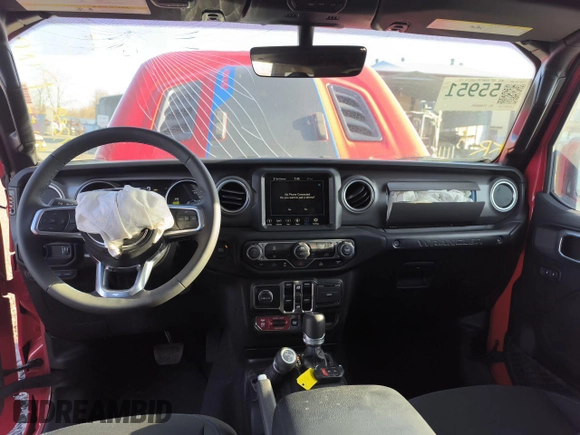 2023 Jeep Wrangler Rubicon with VIN 1C4JJXR69PW695846, listed as a Copart auction lot 57472885 with 17,239 mi miles and Clean title. Bid and sale history available at DreamBid. Image 9.