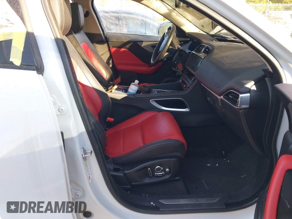 2020 Jaguar F-Pace 25t Checkered Flag Edition with VIN SADCP2FX8LA641778, listed as a IAAI auction lot 40584435 with 53,823 mi miles and . Bid and sale history available at DreamBid. Image 5.