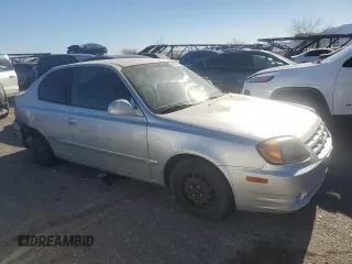 2003 Hyundai Accent GL with VIN KMHCG35C73U263320, listed as a Copart auction lot 88956145 with 191,208 mi miles and Salvage Title. Bid and sale history available at carsss.com. Image 4.