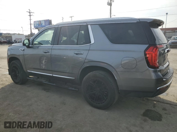 2022 GMC Yukon SLT with VIN 1GKS2BKD0NR115087, listed as a Copart auction lot 81539274 with 43,977 mi miles and Salvage Title. Bid and sale history available at carsss.com. Image 2.