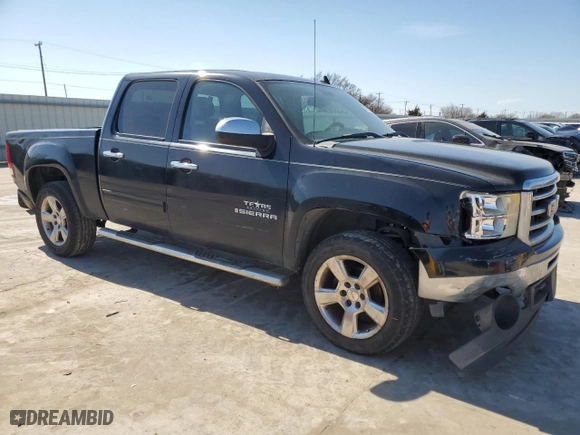 2012 GMC Sierra 1500 SL with VIN 3GTP1UEA8CG128460, listed as a Copart auction lot 47065815 with 189,449 mi miles and Salvage Title. Bid and sale history available at carsss.com. Image 4.