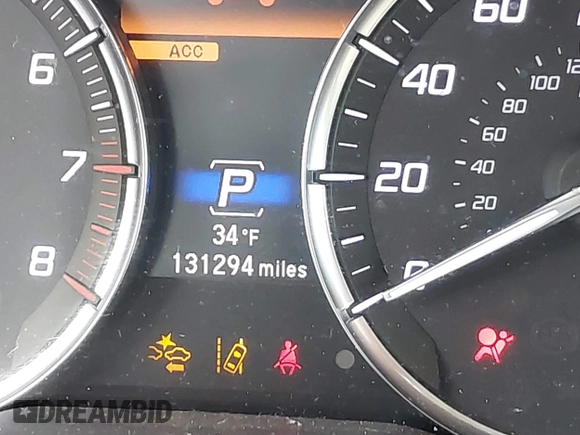2017 Acura MDX with VIN 5FRYD4H32HB024499, listed as a IAAI auction lot 41531769 with 131,294 mi miles. Bid and sale history available at carsss.com. Image 15.
