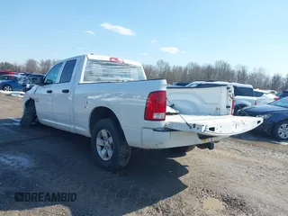 2018 Ram 1500 Express with VIN 1C6RR7FT4JS284558, listed as a IAAI auction lot 41649803 with 156,086 mi miles. Bid and sale history available at carsss.com. Image 3.