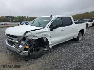 2019 Chevrolet Silverado 1500 LT with VIN 1GCPWCEK8KZ193800, listed as a Copart auction lot 49414445 with 77,160 mi miles and Salvage Title. Bid and sale history available at carsss.com. Image 1.