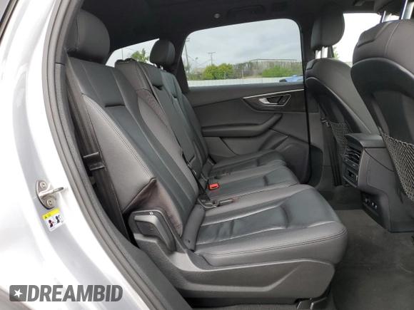 2020 Audi Q7 Premium with VIN WA1AJAF70LD008733, listed as a Copart auction lot 53377775 with 62,285 mi miles and Salvage title. Bid and sale history available at DreamBid. Image 12.