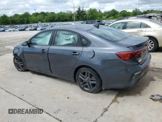 2021 Kia Forte GT-Line with VIN 3KPF34AD9ME282324, listed as a Copart auction lot 56571845 with Not provided miles and Non repairable. Bid and sale history available at DreamBid. Image 2.
