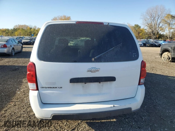 2008 Chevrolet Uplander LS with VIN 1GNDV23178D201554, listed as a Copart auction lot 77306624 with 0 mi miles and Salvage Title. Bid and sale history available at carsss.com. Image 6.