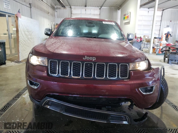 2017 Jeep Grand Cherokee Limited 75th Anniversary with VIN 1C4RJFBG3HC843573, listed as a Copart auction lot 86704244 with 70,659 mi miles and Salvage title. Bid and sale history available at DreamBid. Image 5.