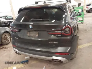 2022 BMW X3 xDrive30i with VIN 5UX53DP09N9K75829, listed as a IAAI auction lot 41646561 with Not Provided miles and . Bid and sale history available at DreamBid. Image 16.