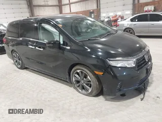 2023 Honda Odyssey Elite z VIN 5FNRL6H95PB016114, wystawiony jako IAAI lot #41865786 z przebiegiem 32 700 mil mil oraz . Historia ofert i sprzedaży dostępna na DreamBid. Obrazek 1.