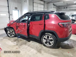 2020 Jeep Compass Limited z VIN 3C4NJDCB4LT131852, wystawiony jako Copart lot #56415665 z przebiegiem Nie podano mil oraz Szkoda całkowita • Salvage title. Historia ofert i sprzedaży dostępna na DreamBid. Obrazek 2.
