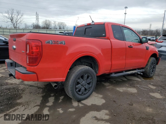 2020 Ford Ranger XL with VIN 1FTER1FH1LLA59768, listed as a Copart auction lot 85789834 with 31,185 mi miles and Salvage title. Bid and sale history available at DreamBid. Image 3.