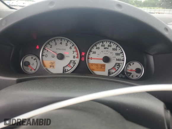 2012 Nissan Frontier SV with VIN 1N6AD0CW5CC459923, listed as a Copart auction lot 61509995 with 127,961 mi miles and Salvage title. Bid and sale history available at DreamBid. Image 9.