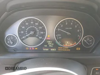 2014 BMW 3 Series 320i with VIN WBA3B1G50ENS80430, listed as a Copart auction lot 49047275 with 107,664 mi miles and Salvage Title. Bid and sale history available at carsss.com. Image 9.