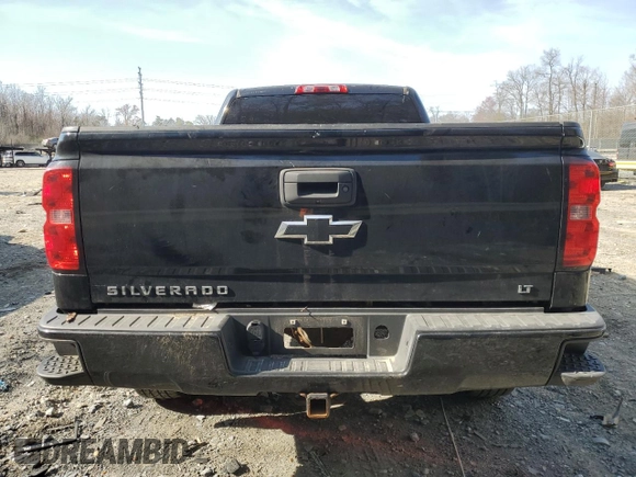 2016 Chevrolet Silverado 1500 LT with VIN 1GCVKREC6GZ162440, listed as a Copart auction lot 48625025 with 117,516 mi miles and Salvage Title. Bid and sale history available at DreamBid. Image 6.