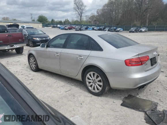 2014 Audi A4 Premium with VIN WAUBFAFL9EN023640, listed as a Copart auction lot 51312235 with 105,970 mi miles and Clean Title. Bid and sale history available at carsss.com. Image 2.