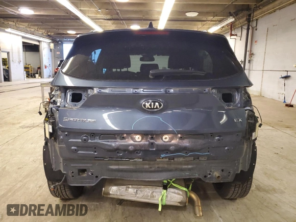 2018 Kia Sportage EX z VIN KNDPNCACXJ7384193, wystawiony jako Copart lot #43645195 z przebiegiem 55 717 mil mil oraz Szkody całkowita. Historia ofert i sprzedaży dostępna na DreamBid. Obrazek 6.