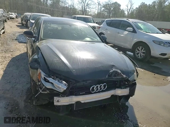 2013 Audi A6 3.0T Prestige with VIN WAUHGAFCXDN146708, listed as a Copart auction lot 48297395 with 94,776 mi miles and Salvage Title. Bid and sale history available at carsss.com. Image 11.