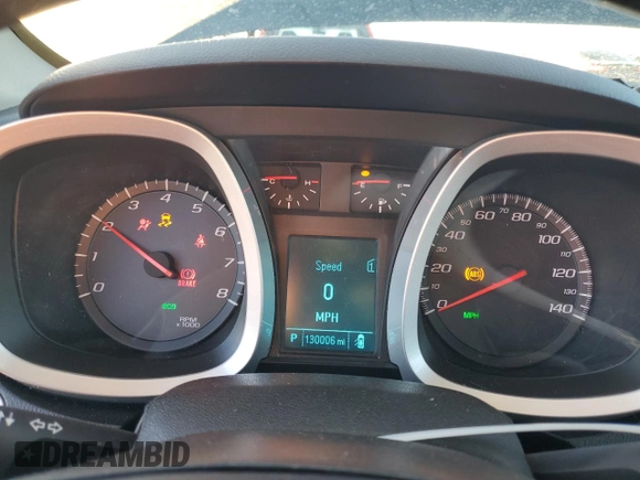 2012 Chevrolet Equinox LTZ with VIN 2GNFLGEK7C6218461, listed as a Copart auction lot 84112844 with 130,006 mi miles and Salvage Title. Bid and sale history available at carsss.com. Image 9.