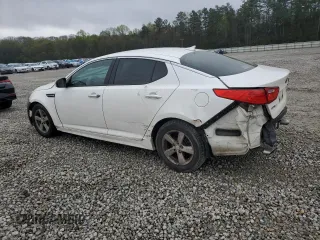 2015 Kia Optima LX with VIN KNAGM4A74F5566435, listed as a Copart auction lot 50004985 with 157,148 mi miles and Salvage Title. Bid and sale history available at carsss.com. Image 2.