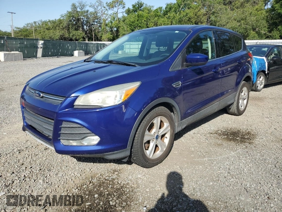 2014 Ford Escape SE z VIN 1FMCU0GX1EUB39764, wystawiony jako Copart lot #56888625 z przebiegiem 120 382 mil mil oraz Czysty tytuł • Clean title. Historia ofert i sprzedaży dostępna na DreamBid. Obrazek 1.