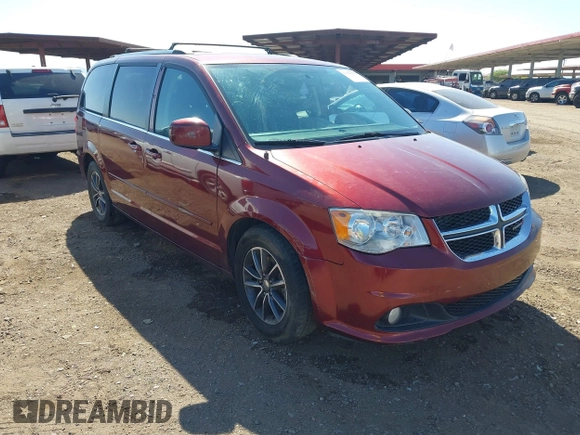 2017 Dodge Grand Caravan SXT with VIN 2C4RDGCG8HR675366, listed as a IAAI auction lot 42109155 with 178,936 mi miles and . Bid and sale history available at DreamBid. Image 1.