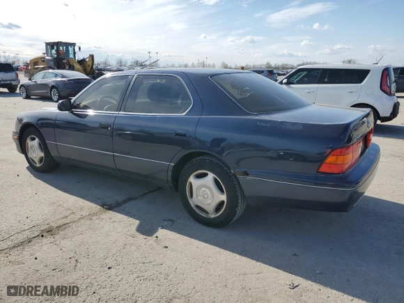 1998 Lexus LS 400 Luxury Sdn with VIN JT8BH28FXW0116352, listed as a Copart auction lot 50424605 with 196,667 mi miles and Clean Title. Bid and sale history available at carsss.com. Image 2.