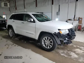 2014 Jeep Grand Cherokee Limited with VIN 1C4RJFBG0EC111736, listed as a Copart auction lot 51604645 with Not provided miles and Salvage title. Bid and sale history available at DreamBid. Image 4.