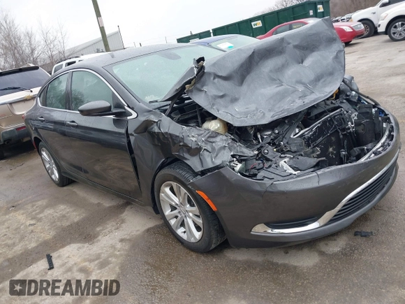 2016 Chrysler 200 Limited with VIN 1C3CCCAB2GN166303, listed as a IAAI auction lot 41829005 with 102,427 mi miles. Bid and sale history available at carsss.com. Image 1.
