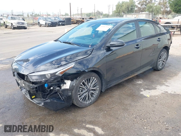 2023 Kia Forte GT-Line with VIN 3KPF54ADXPE647995, listed as a IAAI auction lot 41687194 with 33,196 mi miles. Bid and sale history available at carsss.com. Image 20.