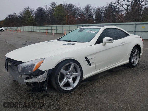 2015 Mercedes-Benz SL SL 400 z VIN WDDJK6FA0FF037207, wystawiony jako Copart lot #49697915 z przebiegiem 71 027 mil mil oraz Szkoda całkowita • Salvage title. Historia ofert i sprzedaży dostępna na DreamBid. Obrazek 1.