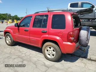 2004 Jeep Liberty Limited with VIN 1J4GK58K94W180913, listed as a Copart auction lot 63317785 with 211,436 mi miles and Clean title. Bid and sale history available at DreamBid. Image 2.