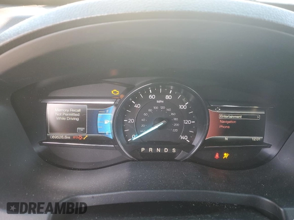 2017 Ford Explorer Sport with VIN 1FM5K8GT7HGA55896, listed as a Copart auction lot 85454684 with 89,526 mi miles and Salvage Title. Bid and sale history available at DreamBid. Image 9.