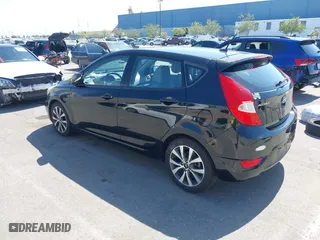 2017 Hyundai Accent Sport with VIN KMHCU5AE4HU355990, listed as a IAAI auction lot 42034435 with 181,831 mi miles. Bid and sale history available at carsss.com. Image 3.