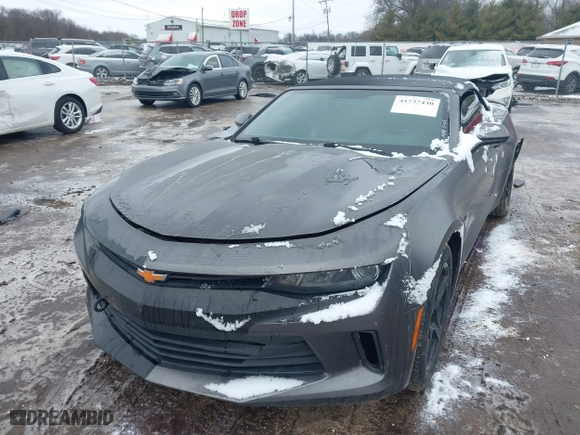 2018 Chevrolet Camaro 1LT with VIN 1G1FB3DX8J0124766, listed as a IAAI auction lot 41737430 with 101,028 mi miles. Bid and sale history available at carsss.com. Image 17.