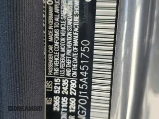 2005 Mercedes-Benz S 430 z VIN WDBNG70J15A451750, wystawiony jako Copart lot #58268095 z przebiegiem 129 776 mil mil oraz Szkoda całkowita • Salvage title. Historia ofert i sprzedaży dostępna na DreamBid. Obrazek 12.
