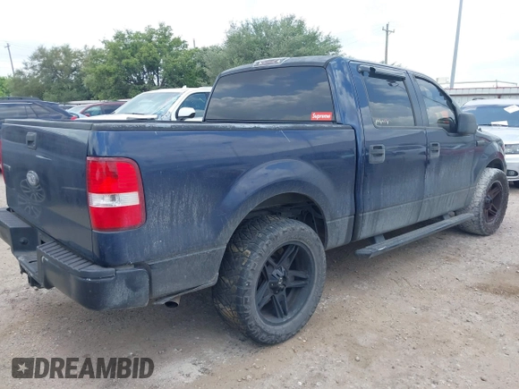 2006 Ford F-150 XLT with VIN 1FTRW12W86KD06941, listed as a IAAI auction lot 42148518 with 244,756 mi miles and . Bid and sale history available at DreamBid. Image 4.