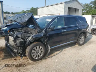 2025 Hyundai Palisade SEL z VIN KM8R24GE2SU858118, wystawiony jako Copart lot #59524225 z przebiegiem 18 861 mil mil oraz Szkoda całkowita • Salvage title. Historia ofert i sprzedaży dostępna na DreamBid. Obrazek 1.