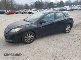 2013 Mazda 3 i Grand Touring with VIN JM1BL1M76D1767039, listed as a Copart auction lot 43875615 with 122,218 mi miles and Salvage Title. Bid and sale history available at DreamBid. Image 1.