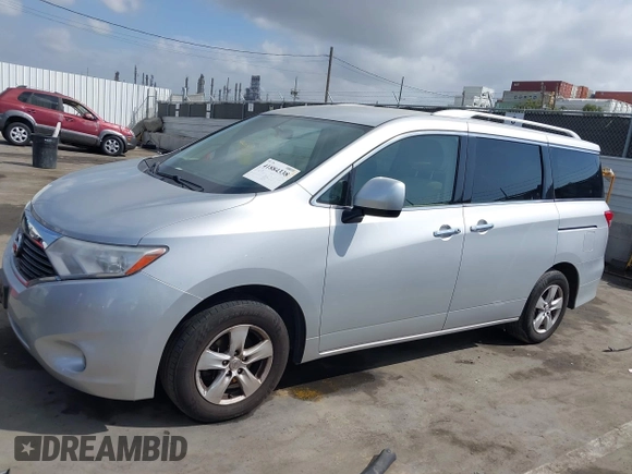 2016 Nissan Quest SL with VIN JN8AE2KP9G9155765, listed as a IAAI auction lot 41884338 with 138,390 mi miles. Bid and sale history available at carsss.com. Image 14.