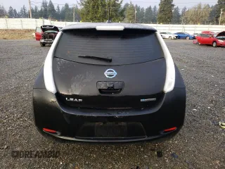 2017 Nissan LEAF SL with VIN 1N4BZ0CP7HC308676, listed as a Copart auction lot 71582022 with 0 mi miles. Bid and sale history available at carsss.com. Image 6.