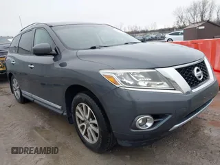2013 Nissan Pathfinder Platinum with VIN 5N1AR2MM5DC623584, listed as a IAAI auction lot 41943609 with 192,271 mi miles and . Bid and sale history available at DreamBid. Image 1.