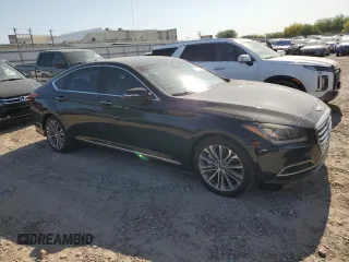 2015 Hyundai Genesis 3.8L z VIN KMHGN4JEXFU060818, wystawiony jako Copart lot #52642045 z przebiegiem 138 591 mil mil oraz Szkoda całkowita • Salvage title. Historia ofert i sprzedaży dostępna na DreamBid. Obrazek 4.