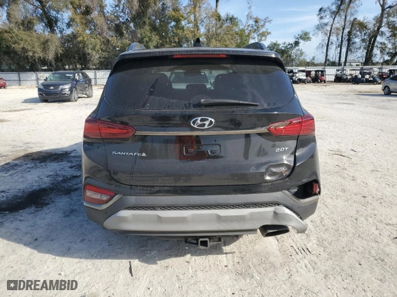 2019 Hyundai Santa Fe Limited with VIN 5NMS53AA2KH124888, listed as a Copart auction lot 47718135 with 98,030 mi miles and Salvage Title. Bid and sale history available at carsss.com. Image 6.