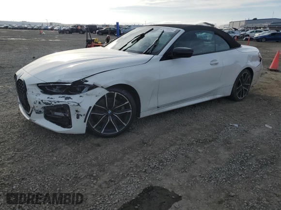 2021 BMW 4 Series 430i with VIN WBA23AT07MCG83014, listed as a Copart auction lot 45770325 with Not provided miles and Salvage title. Bid and sale history available at DreamBid. Image 1.