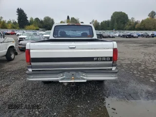 1993 Ford F-150 with VIN 1FTEX14N2PKB45522, listed as a Copart auction lot 76960484 with 210,886 mi miles and Clean Title. Bid and sale history available at carsss.com. Image 6.