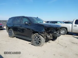 2024 Chevrolet Tahoe RST with VIN 1GNSCRKD7RR224919, listed as a IAAI auction lot 41588409 with 17,247 mi miles and . Bid and sale history available at DreamBid. Image 1.